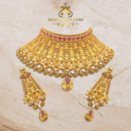 Gold Necklace Design for Women