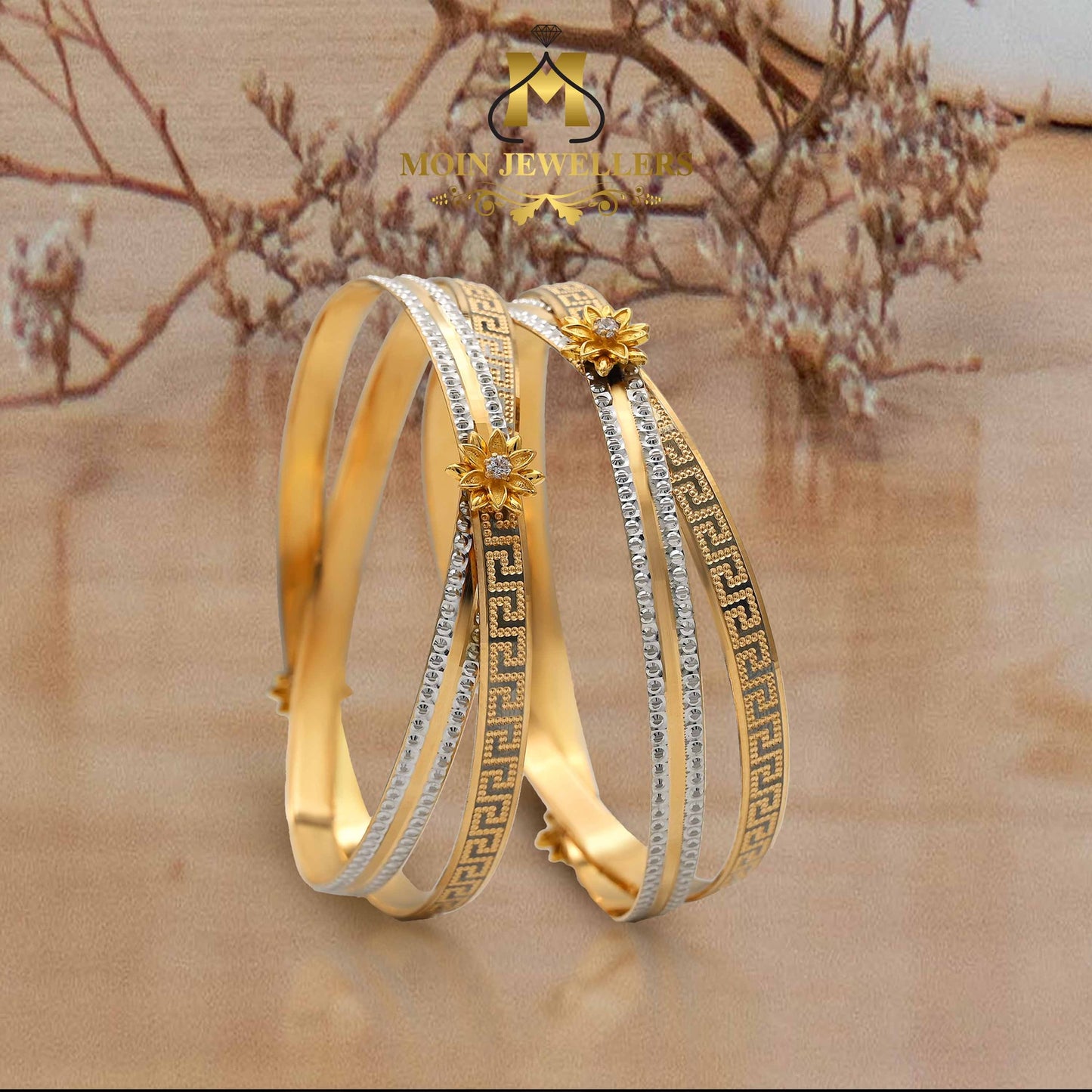 Gold Bangles for Women