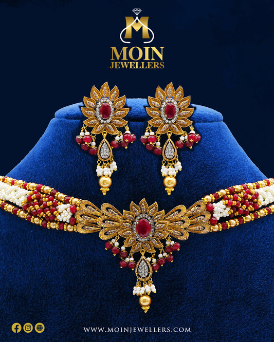 Wedding Gold Necklace Desgin