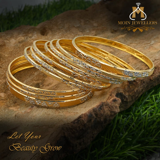 Gold Bangle Design for Girls