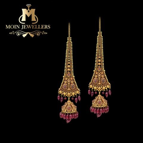 Gold Earring Design in Pakistan