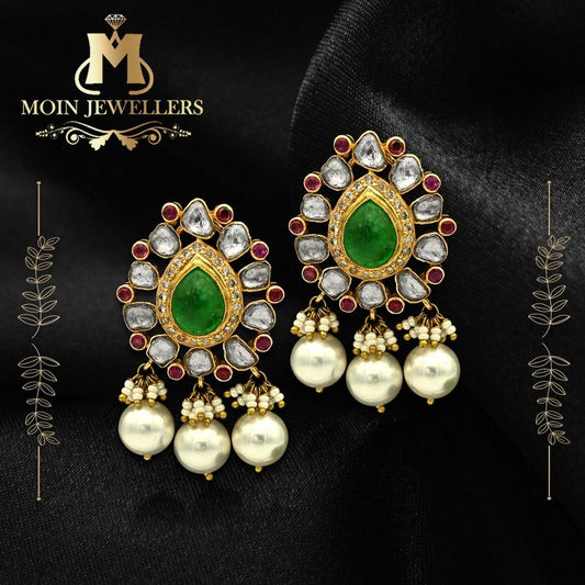 Gold Earring Design for Ladies