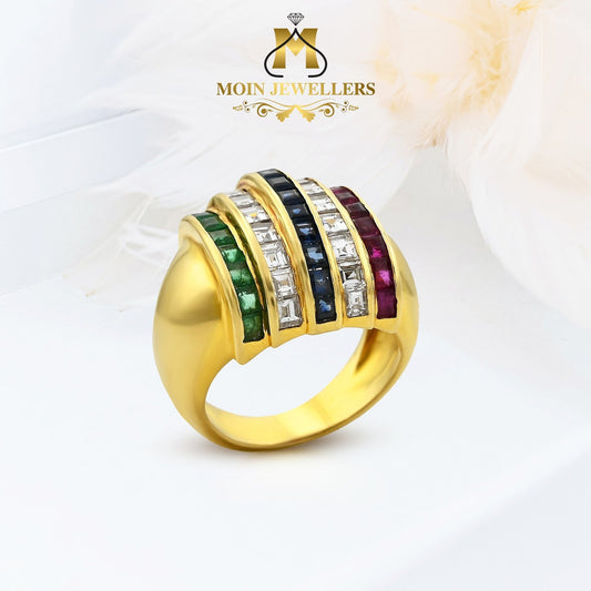 Branded Gold Ring Design