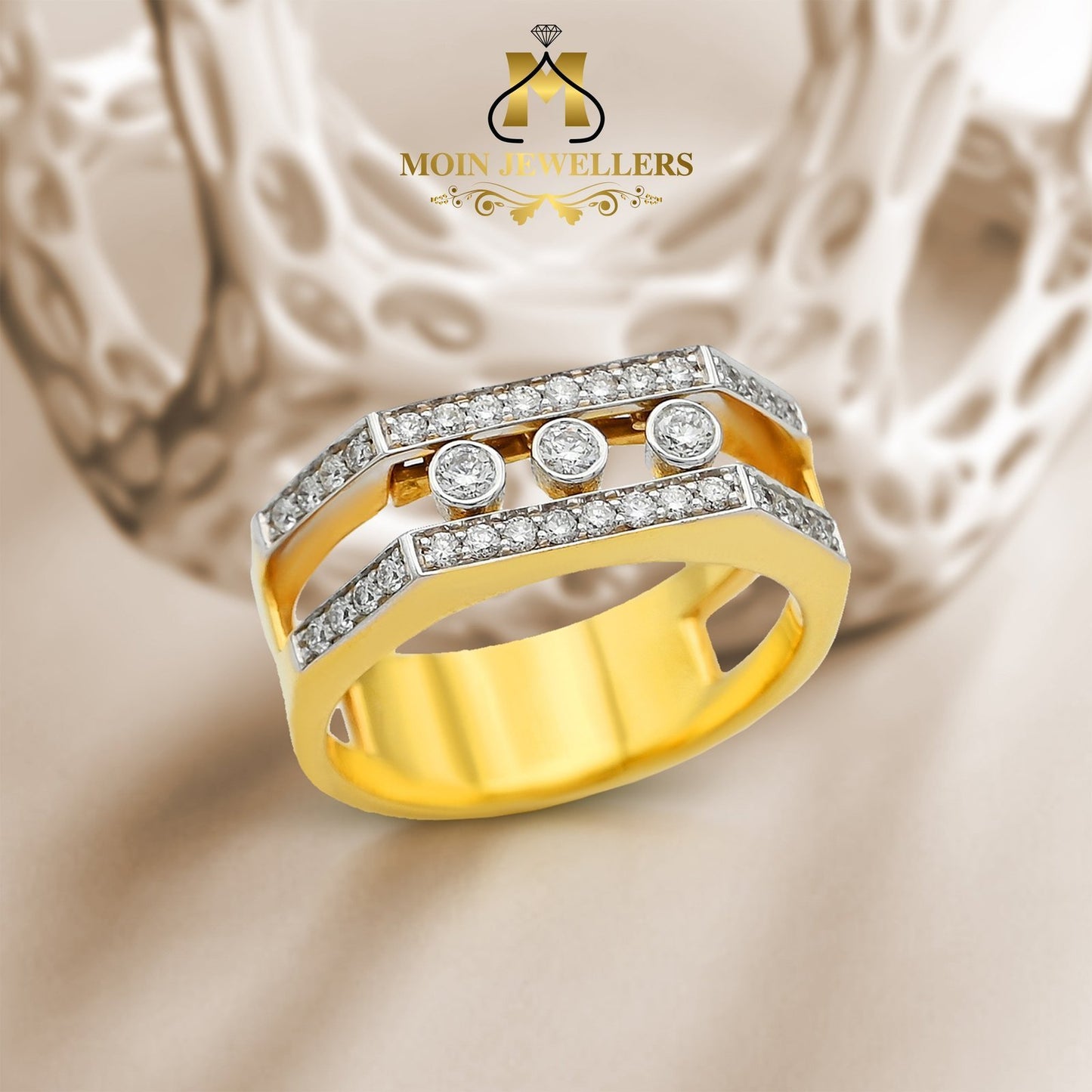 Gold Ring Design for Girls