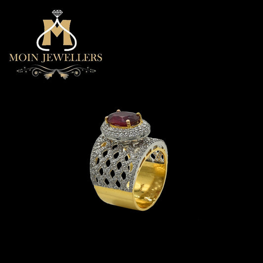 Branded Gold Ring Design