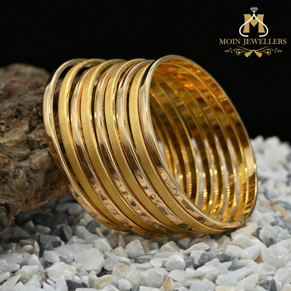 Gold Bangle Design 002