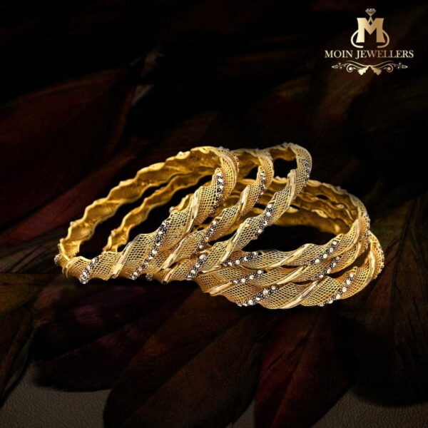 Gold Bangle Design 012