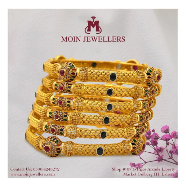 Gold Bangles Design 016