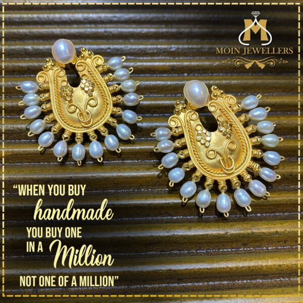 Gold Earring Design 0001