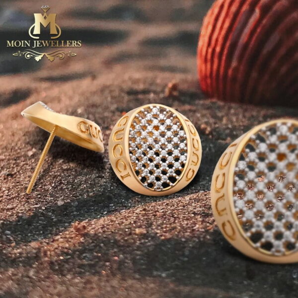 Gold Earring Design 0037