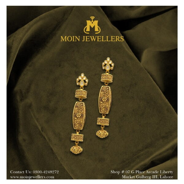 Gold Earring Design 0043