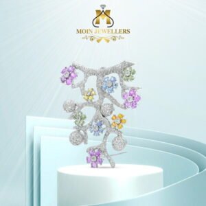 Diamond Brooch Design 001