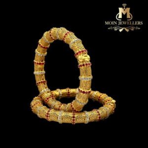 Gold Bangle Design 008