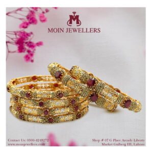 Gold Bangles Design 017