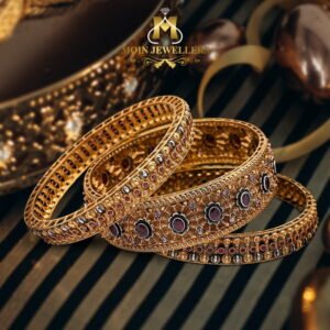 Gold Bangles Design 019