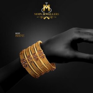 Gold Bangles Design 021