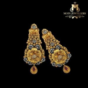 Gold Earring Design 0022
