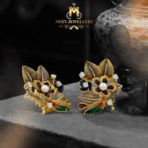Gold Earring Design 0047