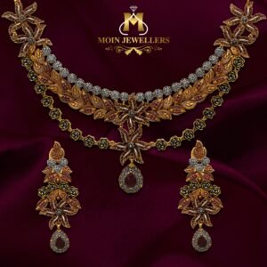 Gold Necklace Design 057