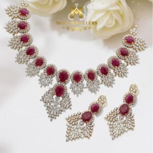 Gold Necklace Design 059