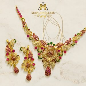 Gold Necklace Design 073