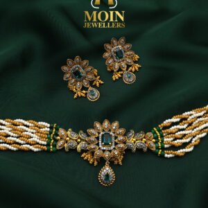 Gold Necklace Design 084